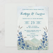 Faire-part de mariage Big Sky (Devant / Derrière)