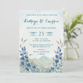 Faire-part de mariage Big Sky (Debout devant)