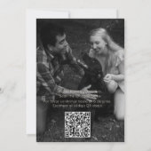 Faire-part de mariage bilingue de Bourgogne (Dos)