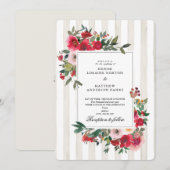 Faire-part de mariage Blanche-Neige (Devant / Derrière)