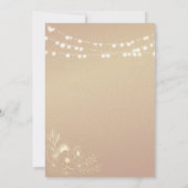 Faire-part de mariage bleu de la marine russe (Dos)