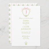 Faire-part de mariage Bliss Botanique (Devant / Derrière)