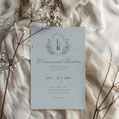 Faire-part de mariage Bluebell Reverie Vintage uni