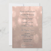 Faire-part de mariage | Blush Bokeh (Devant)