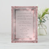 Faire-part de mariage | Blush Rose (Debout devant)