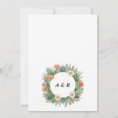 Faire-part de mariage Boho Désert Cactus (Dos)