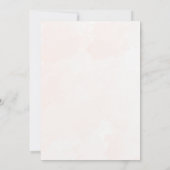 Faire-part de mariage Boho Eucalyptus Sage & Orang (Dos)
