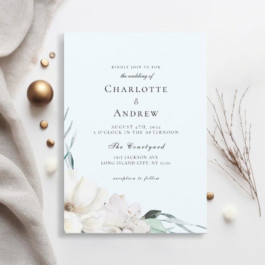 Faire-part de mariage Boho moderne