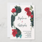 Faire-part de mariage Boho moderne - Floral Abstra (Devant)