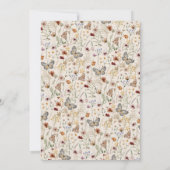 Faire-part de mariage Boho simple (Dos)