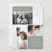 FAIRE-PART DE MARIAGE BOÎTES EN MARBRE (Dos)