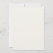 Faire-part de mariage botanique de luxe (Dos)