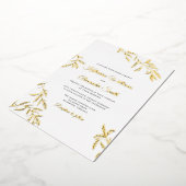 Faire-part de mariage botanique doux (Rotation)