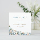 Faire-Part de Mariage Botanique Fleur de Champ Mod (Debout devant)