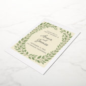 Faire-part de mariage botanique rustique - Eucalyp (Rotation)