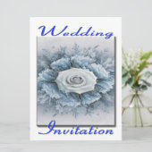Faire-part de mariage Bouquet de fleurs (Debout devant)