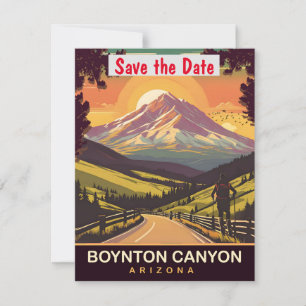 Faire-part de mariage Boynton Canyon Arizona Trail
