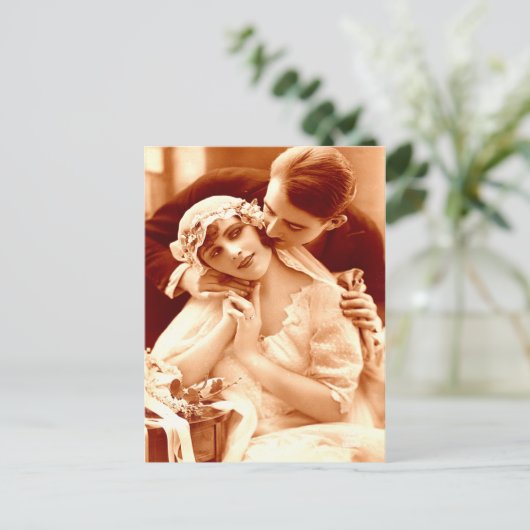 faire-part de mariage budgétaire (Debout devant)