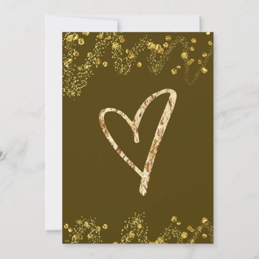 Faire-part de mariage budgétaire simple et simple (Dos)