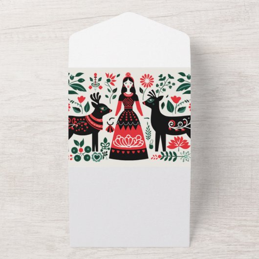 Faire-part de mariage bulgare RSVP (Dehors)