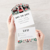 Faire-part de mariage bulgare RSVP (Déchirure)