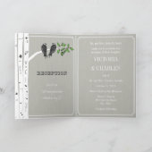 Faire-part de mariage Cage à oiseaux Oiseaux de l' (Intérieur)