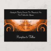 Faire-part de mariage Cala Lily (Dos)