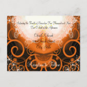 Faire-part de mariage Cala Lily (Dos)