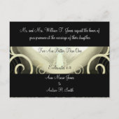 Faire-part de mariage Cala Lily (Devant)