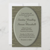 Faire-part de mariage Camo Design (Devant)