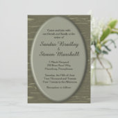 Faire-part de mariage Camo Design (Debout devant)