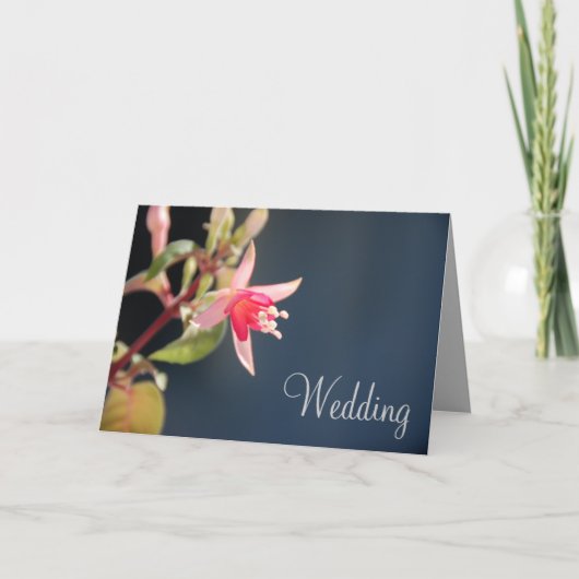 Faire-part de mariage Card_variation de Fuschia (Devant)