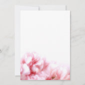Faire-part de mariage Carnation rose (Dos)