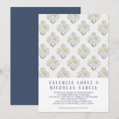 Faire-part de mariage Carrelage Espagnol (Devant / Derrière)