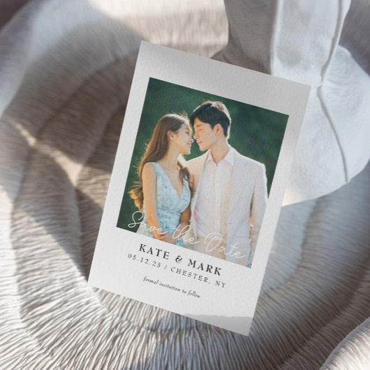 Faire-part de mariage carte à conserver I Élégant 