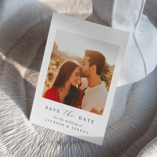 Faire-part de mariage carte à conserver I Mariage 