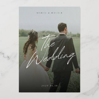 faire-part de mariage carte d'invitation en papier