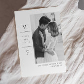 Faire-part de mariage carte "save the date" I Mari