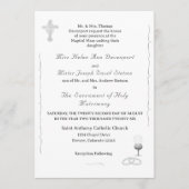 Faire-part de mariage catholique Nuptial Grace (Devant)