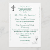 Faire-part de mariage catholique Nuptial Grace (Devant)