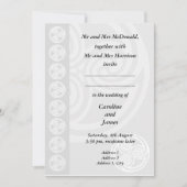 Faire-part de mariage celtique traditionnelle (Devant)