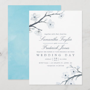 Faire-part de mariage Cerisier en Fleurs