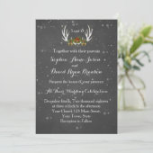 Faire-part de mariage Chalkboard (Debout devant)