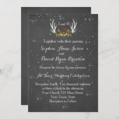 Faire-part de mariage Chalkboard (Devant / Derrière)