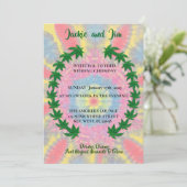 Faire-part de mariage chaude fumante (Debout devant)