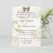 Faire-part de mariage chic (Debout devant)