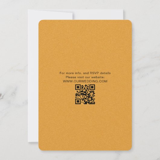 Faire-part de mariage chinois Dragon-Phoenix moder (Dos)