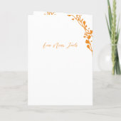Faire-part de mariage chrétien Changer la couleur (Dos)