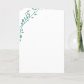 Faire-Part de Mariage Chrétien-Deux Deviendront Un (Dos)