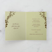 Faire-Part de Mariage Chrétien-Deux Deviendront Un (Intérieur)